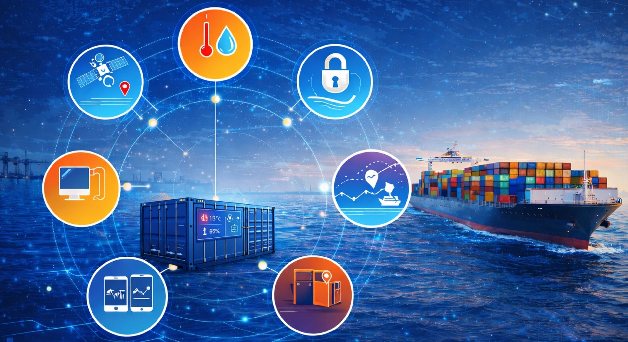 Smart Ship Container Module Smart containers: innovation in maritime transport - Vicasso Internacional